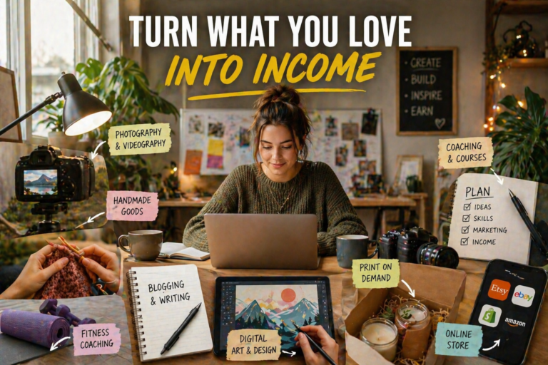 Hobbies That Make Money (Beyond the Obvious — Real Ways to Turn Interests Into Income)